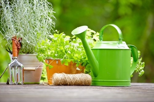 Seasonal lawn mowing service improving curb appeal in Nags Head
